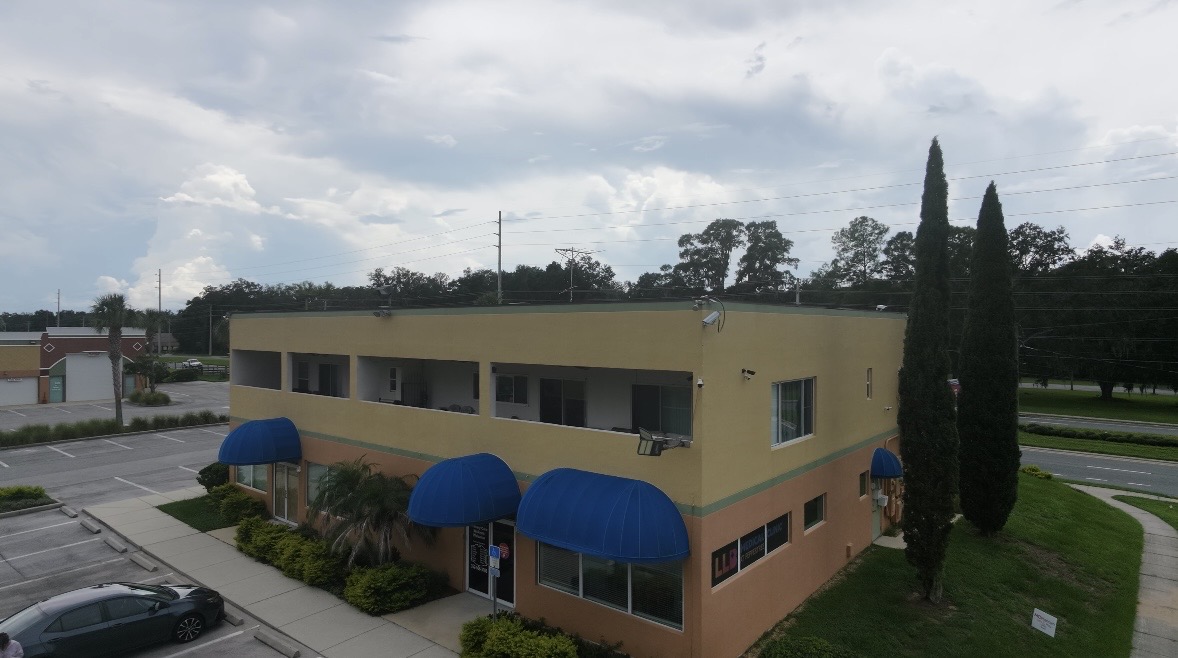 Street view of LLB Medical Clinic at Peppertree in Ocala, Florida off Maricamp Road